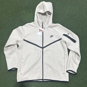 Nike Tech Full-Zip Fleece Windrunner Hoodie Men’s Size Large New HV0949-104 - Picture 1 of 6