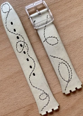 Swatch Skin CURLY CUE 16 mm Bracelet de Montre Neuf - Photo 1/2