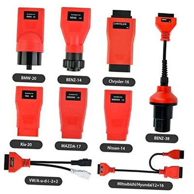  MaxiSys MSOBD2KIT Non-OBDII Adapter Kit, 9PCS Connector for Diagnose OBD 1  - Image 1 of 4