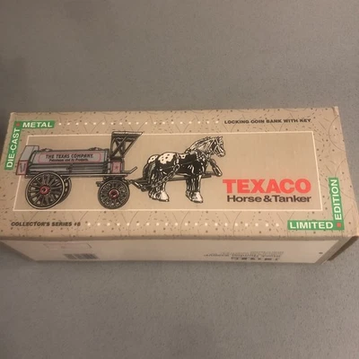 Ertl Texaco Horse and Tanker - Limited Edition - Die-Cast Meta BANK  - Image 1 of 4