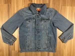 Levi's Jacket Youth XL 13-15 Years Blue Denim Trucker Western - Picture 1 of 5