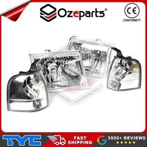 Pair LH+RH Head Light Corner Lamp (Set 4 Pcs) For Ford Courier PG PH Ute 02~06 - Picture 1 of 6