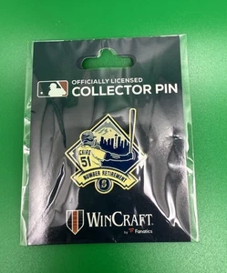 Ichiro Suzuki - Number Retirement (Cream) Seattle Mariners Pin 8/9/25 Brand New - Picture 1 of 3