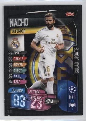 2019-20 Topps UCL Match Attax Extra Squad Update Nacho #SU11 - Image 1 of 2