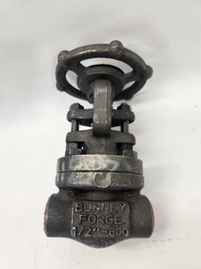 BONNEY FORGE 1/2" GLOBE VALVE A105N CLASS 800 STEEL - Picture 1 of 3