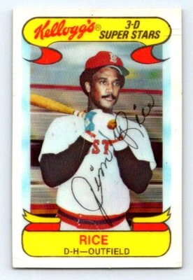 1978 Kellogg's 3-D Super Stars #49 Jim Rice - Image 1 of 2