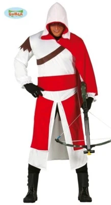 Déguisement homme Fiestas Guirca Mercenary Assassins Creed Chevalier Templier taille L - Photo 1/2