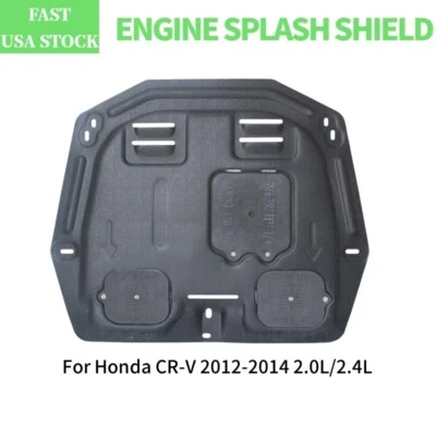Protector contra salpicaduras bajo cubierta placa de deslizamiento para motor Honda CR-V 2012-2014 2,0 L/2,4 L Foto 1 de 4