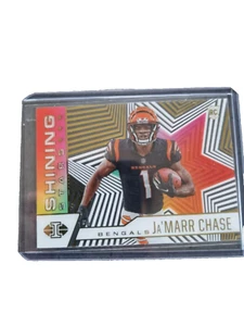 2021 Panini Illusions - Shining Stars #SS-17 - Ja'Marr Chase RC - Bild 1 von 1
