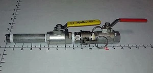 Válvula de bola 2 de 3⁄4"" APOLLO + GRÚA SS316 2000WOG, CONECTADA POR 3⁄4"" Acoplador PT tipo F - Imagen 1 de 11