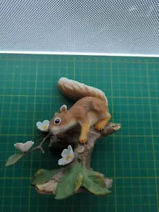 Rare Lenox Porcelain "Springtime Scamper" Red Squirrel Figure ~ 12.5cm high - Picture 1 of 7