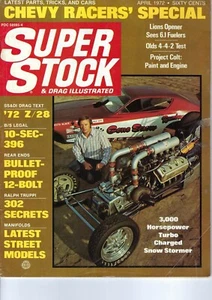 1972 Camaro Z/28, 1970 Barracuda 426, more, in vintage Super Stock & DI Magazine - Imagen 1 de 2