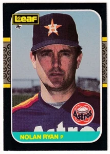 Leaf/Russ #257 1987 Nolan Ryan Houston Astros - Imagen 1 de 4