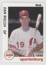1990 Best Spartanburg Phillies Dan Welch #24