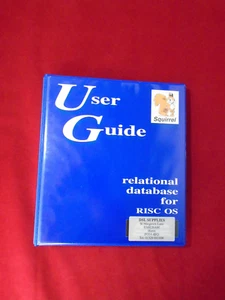 Unused Squirrel relational database for RISC OS 3.5" floppy disks & manual - Picture 1 of 6
