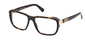 Monture de lunettes en plastique optique carré tortue Guess GU50137 052 55-16-145 - Photo 1 sur 2