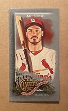 2022 Topps Allen & Ginter X #4 Nolan Arenado Base Mini Silver Parallel #1/1