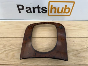 2000-2006 Mercedes W220 S500 S600 OEM Center Console Shifter Trim Bezel Wood - Picture 1 of 9