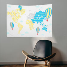  World Map Wall Arts Room Hanging Decor Tapestry European Style