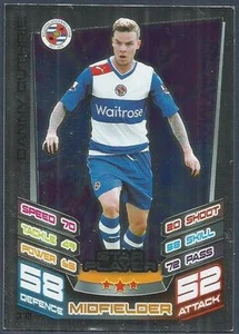 TOPPS MATCH ATTAX 2012-13- #372-READING-DANNY GUTHRIE-STAR PLAYER-SILVER FOIL - Picture 1 of 1