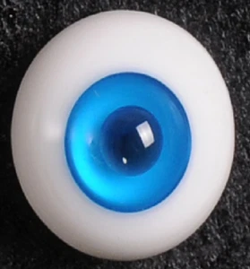 Ojo de vidrio de alta calidad 8 mm MD azul ajuste Brownies hf32 BJD PF Lati blanco Volks - Imagen 1 de 1