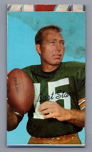 1970 Topps Super Blank Back Bart Starr HOF Green Bay Packers Rare Stain - Picture 1 of 2