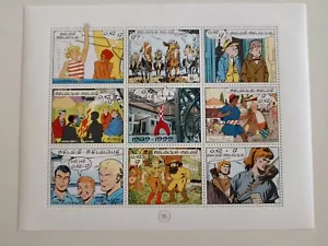 Sellos (Stamps) Bélgica 1999 - Hoja bloque de Cómics - Imagen 1 de 1