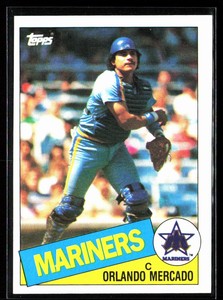 1985 Topps Orlando Mercado Seattle Mariners #58