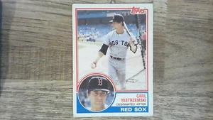 1983 Topps Carl Yastrzemski # 550 Boston Red Sox Baseball Card - Picture 1 of 2