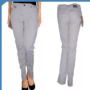 Ralph Lauren Donna Pantalone Jeans 41 45 W27 31 Bianco Skinny Stretch Thompson - Imagen 1 de 12