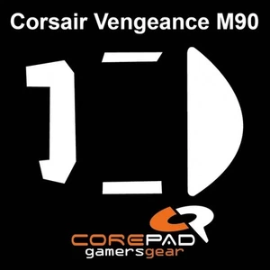 Corepad Skatez Corsair Vengeance M90 Souris Pieds Patins Téflon Hyperglides - Picture 1 of 1