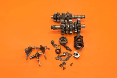 01-13 YAMAHA YZ 250F YZ250F OEM ENGINE TRANSMISSION TRANNY ASSEMBLY SHIFT FORKS - Image 1 of 4