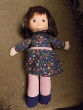 Vtg Htf 1978 Fisher Price Toys #243 My Friend Bobbie Lapsitter w skirt 9” Doll