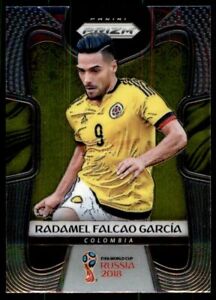 BASE CARD PANINI SOCCER PRIZM WORLD CUP RUSSIA 2018 N.43 FALCAO COLOMBIA