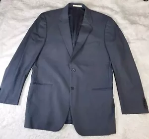 Joseph Abboud Mens Sz 42L Gray Blazer Sport Coat Suit Jacket Wool Classic - Picture 1 of 13
