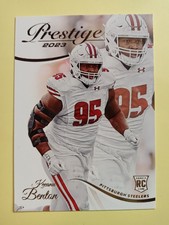 Keeanu Benton 2023 Prestige RC #355 Pittsburgh Steelers Wisconsin Badgers