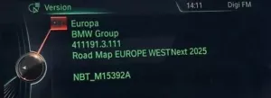 Genuine BMW West & East Europe Next 2025 MAP Navigation update + FSC Code - Picture 1 of 1