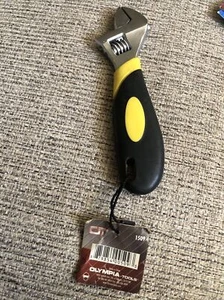 Vintage Olympia Tools Schraubenschlüssel Stubby verstellbarer Schraubenschlüssel Neu - Bild 1 von 3