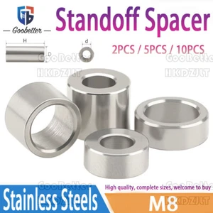 8 mm 8.2 mm 9 mm Stainless Steel Spacer - Standoff Collar Stand Off Spacers Bush - Photo 1/6