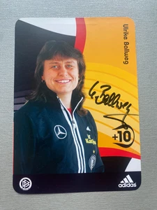 ULRIKE BALLWEG Weltmeisterin 2007 signed DFB-Autogrammkarte 10x15 Autogramm - Picture 1 of 1