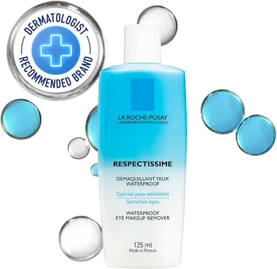 La Roche-Posay Toleriane Respectissime, Struccante Occhi Bifasico, Adatto a Pell - Immagine 1 di 4