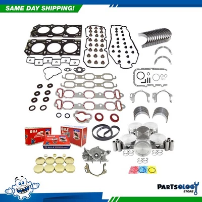 DNJ EK1143M Master Engine Rebuild Kit For 99-02 Dodge 300M Concorde 3.5L SOHC - Image 1 of 4