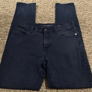 Banana Republic Jeans Herren 31x34 Blau Jeans Traveler Slim Fit Denim Stretch Hose - Bild 1 von 4