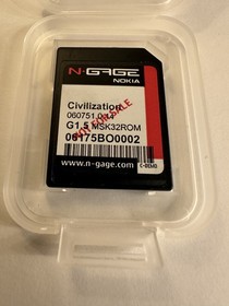 Very rare Nokia N-gage Civilization G1.5 MMC