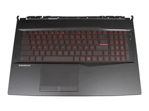 Oryginalna klawiatura MSI GL75 Leopard 10SER/10SEK (MS-17E7) z Topcase DE (niemiec - Zdjęcie 1 z 2