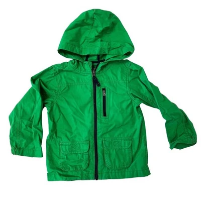 Carter's Green Athletic Hooded Coat - Image 1 of 4