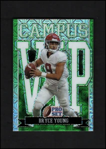 2022 Leaf Pro Set Metal Draft Prospects Campus VIP Mojo Green VIPBY1 Bryce Young - Picture 1 of 2