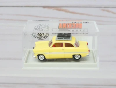 Brekina Automodelle 19303, Ford 12M Coupe, Yellow, 1/87 HO scale - Image 1 of 2