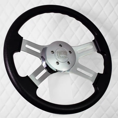 Forever Sharp 16" Steering Wheel Big Rig Black Kenworth W900 & PETE 320-389 T04 - Image 1 of 4