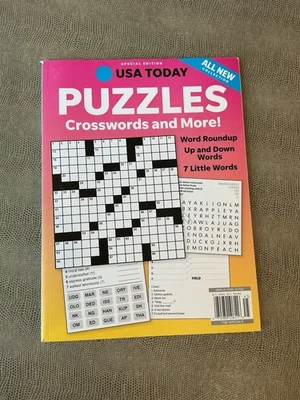 USA TODAY SPECIAL EDITION  Magazine PUZZLES - Crosswords and More Variety Book Foto 1 de 4